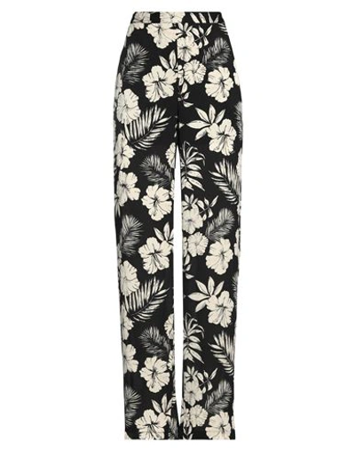 Pinko Woman Pants Black Size 8 Polyester