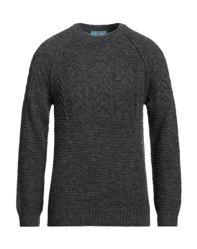 Harmont & Blaine Man Sweater Lead Size 3xl Acrylic, Wool, Polyamide In Grey