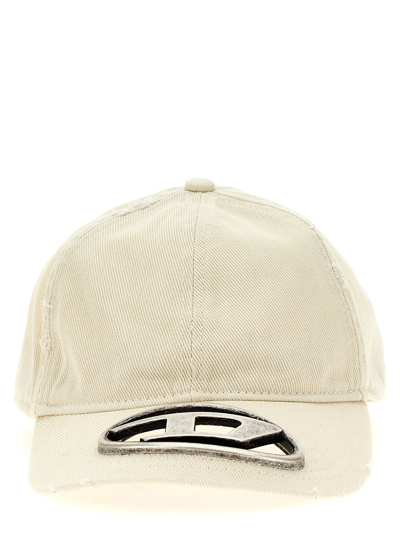 DIESEL C-BEAST-A1 HATS WHITE