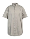 Armani Exchange Man Shirt Off White Size Xxl Cotton, Elastane