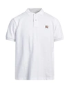 Roy Rogers Roÿ Roger's Man Polo Shirt White Size Xxl Cotton