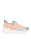 Ruco Line Project Woman Sneakers Pink Size 8 Polyester, Polyurethane, Elastane, Polyamide, Eva (ethy In Pink