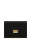 DOLCE & GABBANA FRENCH FLAP WALLET WALLETS, CARD HOLDERS BLACK