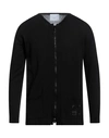 GAELLE PARIS GAËLLE PARIS MAN CARDIGAN BLACK SIZE M COTTON