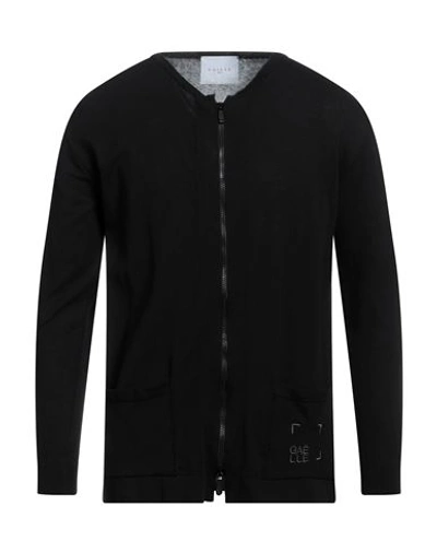 Gaelle Paris Gaëlle Paris Man Cardigan Black Size Xl Cotton