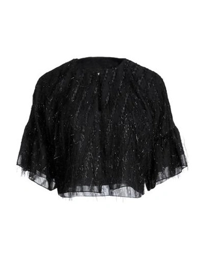 Hanita Woman Blazer Black Size 10 Polyester