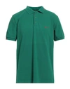 Project E Man Polo Shirt Green Size Xl Cotton