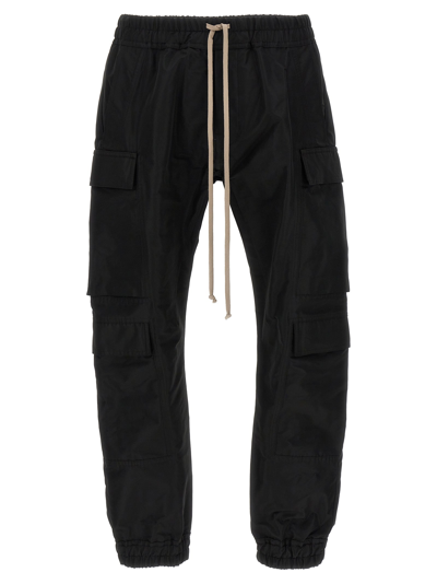 RICK OWENS MASTODON MEGACARGO PANTS BLACK