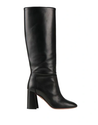 Aquazzura Woman Boot Black Size 11 Calfskin