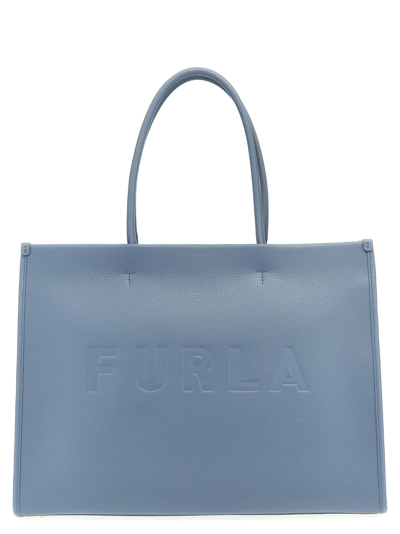 FURLA OPPORTUNITY L HAND BAGS BLUE