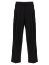 OFF-WHITE OW EMB DRYWO SMOKING PANTS BLACK