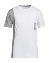 Daniele Alessandrini Man T-shirt White Size M Cotton