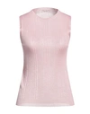 Peserico Woman Sweater Pink Size 8 Viscose, Polyester