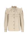 Isabel Marant Étoile Marant Etoile Shirts In Beige