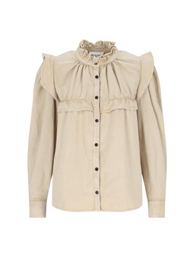 Isabel Marant Étoile Marant Etoile Shirts In Beige