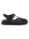 MARNI WOMEN'S LEATHER FISHERMAN SANDALS