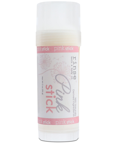 Rinse Bath & Body Co. Pink Stick Solid Lotion