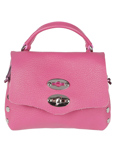 Zanellato Baby Postina Daily Candy Shoulder Bag In Pink Trieste