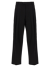 Off-white Ow Emb Drywo Smoking Pants In Black