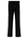 Dsquared2 Burbs Logo-tape Track Pants In White/black