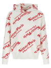 Kenzo X Verdy Monogram-pattern Hoodie In Multicolor