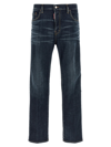 Dsquared2 Bleach-effect Skinny Denim Jeans In Blue