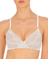 Natori Bliss Allure Lace Contour Bra In White,caf