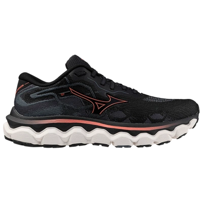 Mizuno Womens  Wave Horizon 7 In Black/dubarry