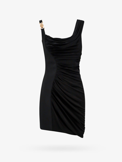 Versace Woman Dress Woman Black Dresses