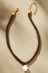Frasier Sterling Corsica Necklace In Brown