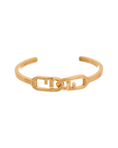 Fendi O'lock Bracelet In Gold