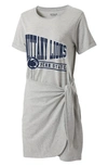 WEAR BY ERIN ANDREWS WEAR BY ERIN ANDREWS UNIVERSITY KNOT T-SHIRT DRESS