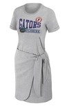 WEAR BY ERIN ANDREWS WEAR BY ERIN ANDREWS UNIVERSITY KNOT T-SHIRT DRESS