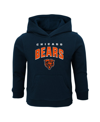 OUTERSTUFF TODDLER BOYS AND GIRLS NAVY CHICAGO BEARS STADIUM CLASSIC PULLOVER HOODIE