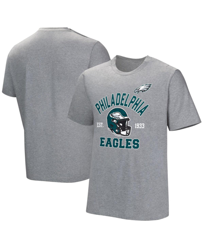 Nfl Properties Men's Gray Philadelphia Eagles Tackle Adaptive T-shirt