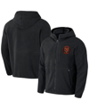 Fanatics Men's Nfl X Darius Rucker Collection By  Black Chicago Bears Sherpa Full-zip Hoodie In Black
