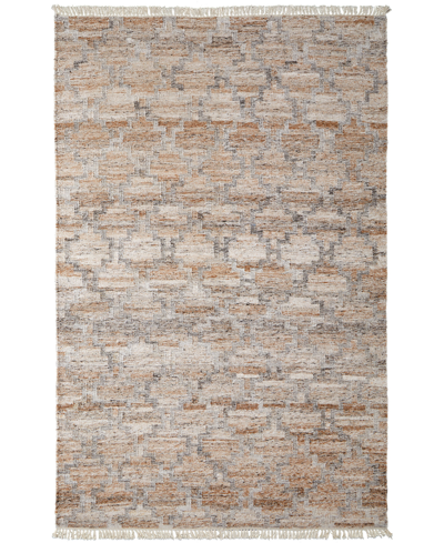 Feizy Beckett R0787 3'6" X 5'6" Area Rug In Beige,gray