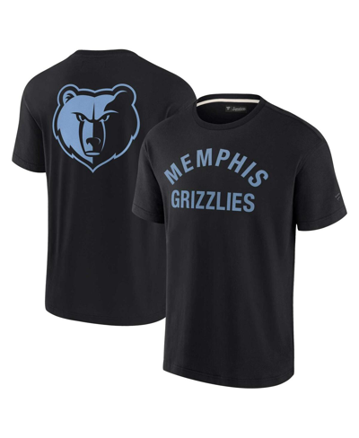 Fanatics Signature Unisex  Black Memphis Grizzlies Elements Super Soft Short Sleeve T-shirt