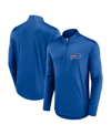 Fanatics Branded Royal Buffalo Bills Tough Minded Quarter-zip Top In Royal