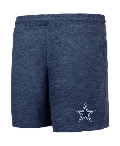 Concepts Sport Men's  Navy Dallas Cowboys Powerplay Fleece Shorts