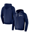 Fanatics Men's Nfl X Darius Rucker Collection By  Navy New England Patriots Raglan Full-zip Hoodie In Navy