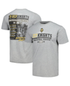 FLOGROWN MEN'S HEATHER GRAY UCF KNIGHTS INAUGURAL BIG 12 SCHEDULE T-SHIRT