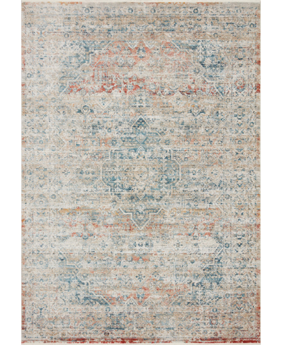 Magnolia Home By Joanna Gaines X Loloi Elise Eli-03 2'8" X 7'6" Runner Area Rug In Neutral