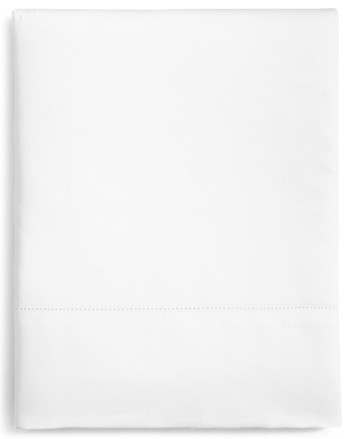 Hotel Collection Extra Deep Pocket 680 Thread Count 100% Supima Cotton Flat Sheet, King/california K In White