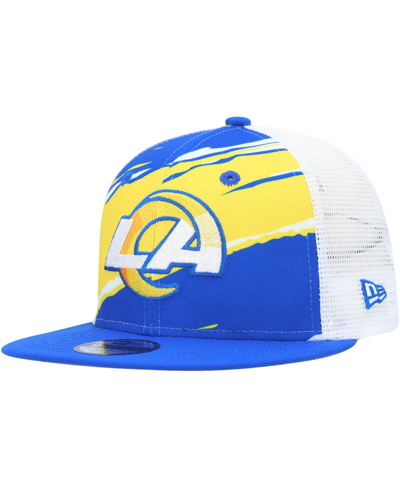 New Era Youth Boys And Girls  Royal Los Angeles Rams Tear 9fifty Snapback Hat
