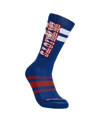 MITCHELL & NESS MEN'S AND WOMEN'S MITCHELL & NESS NEW ENGLAND PATRIOTS LATERAL CREW SOCKS