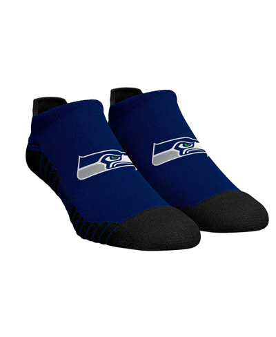 Rock 'em Men's And Women's  Socks Seattle Seahawks Hex Performance Ankle Socks In Blue,black