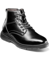 Florsheim Boys' Lookout Jr. Plain Toe Lace Up Boots - Toddler, Little Kid, Big Kid In Black