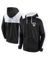 FANATICS MEN'S FANATICS BLACK BROOKLYN NETS RAINBOW SHOT FULL-ZIP HOODIE