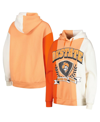 GAMEDAY COUTURE WOMEN'S GAMEDAY COUTURE ORANGE OKLAHOMA STATE COWBOYS HALL OF FAME COLORBLOCK PULLOVER HOODIE